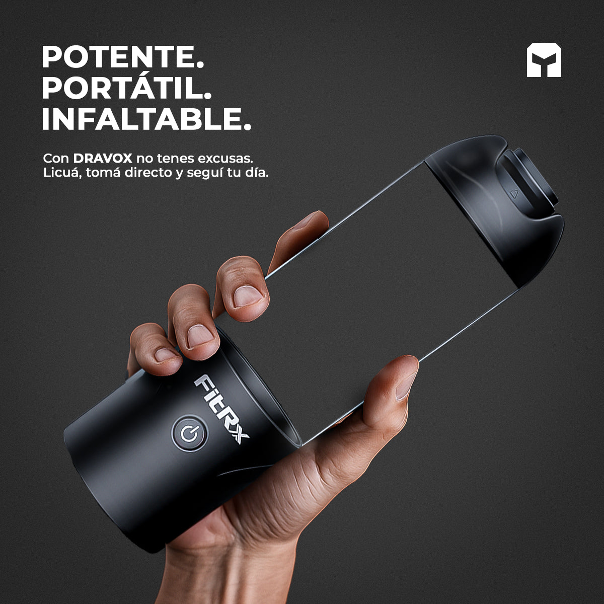 Licuadora portátil Dravox FitRx