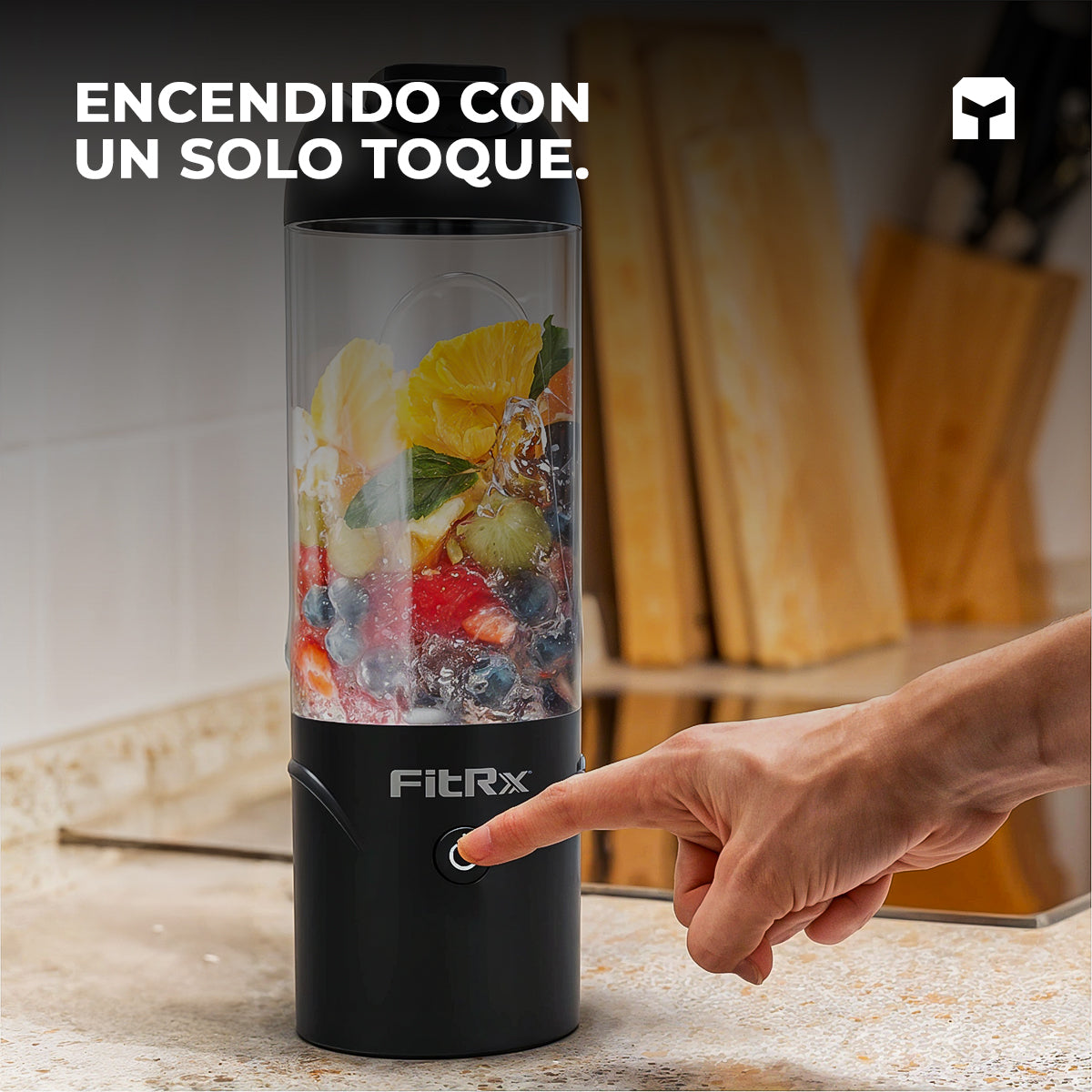 Licuadora portátil Dravox FitRx
